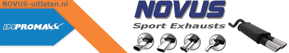 Novus sportuitlaten kunt u ook vinden in onze novus uitlaten shop